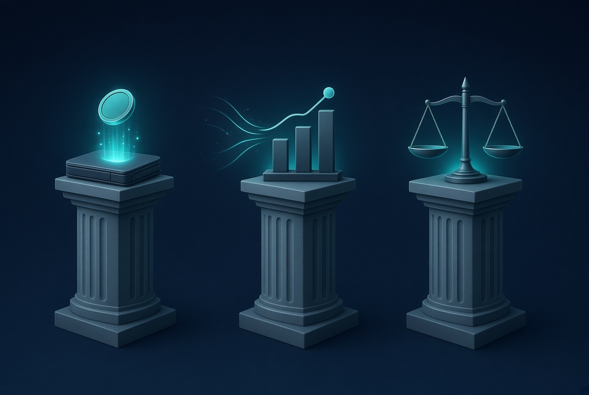 Tres incentivos alineados: success fee, data fee y performance.